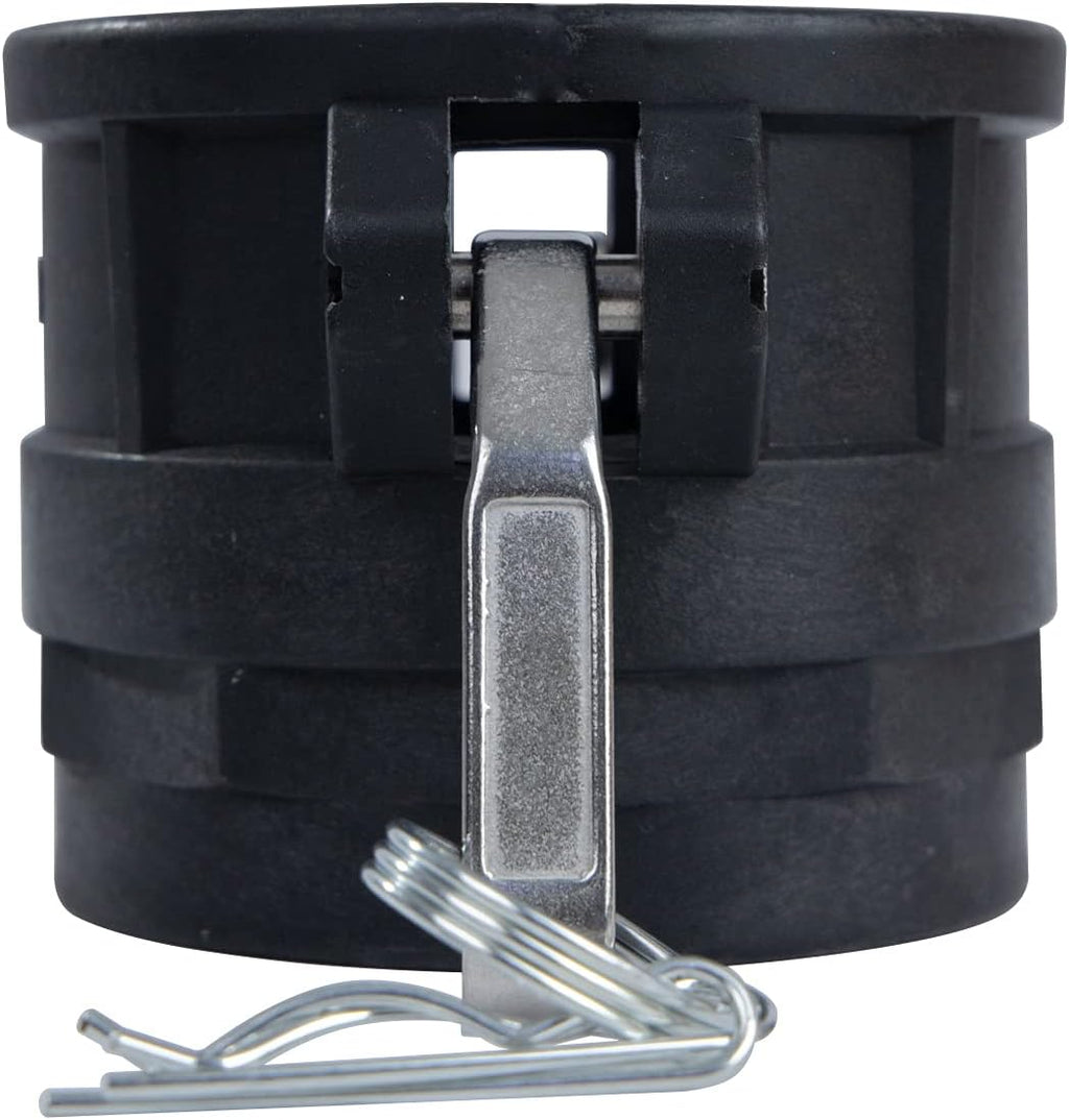 2 Camlock Fittings (3" Type D) Female Coupler x Female Thread Camlock Fittings With Gasket Inside (3")