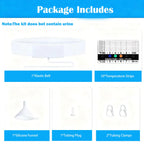 Urine Test Kit with Hidden Belt, Refillable 2-4 oz Sample Bag