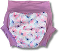 Pull-On Diaper, Reusable Pull-Up Style Cloth Diaper for Toddlers & Children (Grace, 8-9 Years)