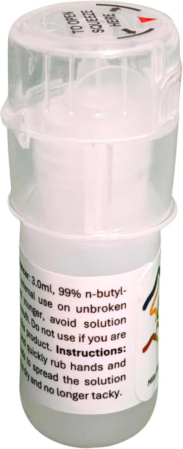 New Flip-Top Cap, No-mess Liquid Chalk Alternative, Hand Chalk Replacement for Gym and Lifting, Polymer Formula