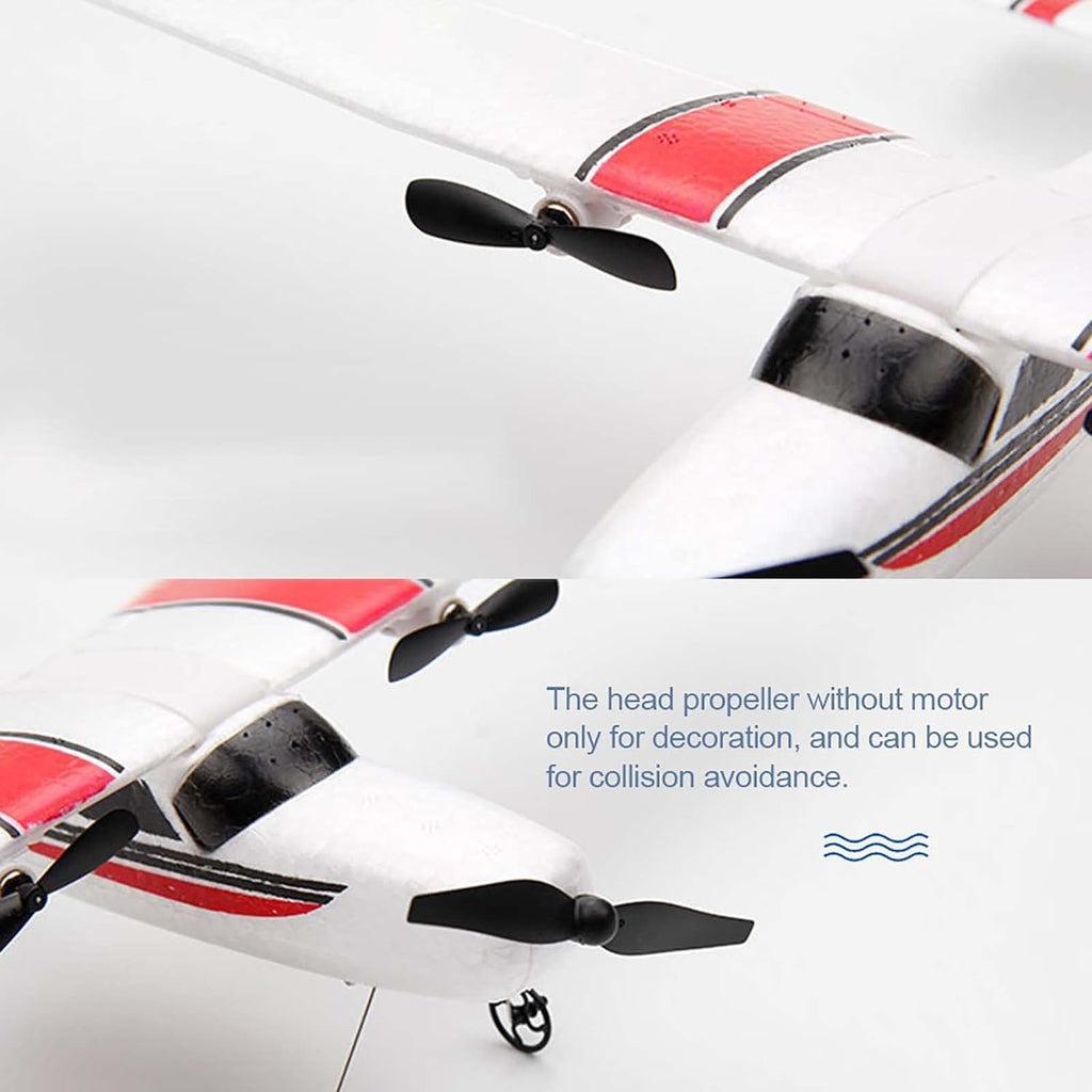 RC Plane, 2.4GHz 2 Channel Remote Control Airplane, EPP Foam Airplane Glider, Easy to Fly RC Aircraft for Beginners