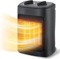 Space Heater, 1500W Electric Heaters Indoor Portable with Thermostat | PTC Fast Heating Ceramic Room Small Heater