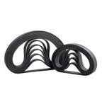 Timing Belt Arc HTD 3M Timing Belt Length=219 222 225 228 Width 6-25mm Teeth 73 74 75 76 HTD3M synchronous pulle219-3M 222-3M 225-3M 228-3M Rubber Drive Belt(228mm Teeth 76,2PCS_25MM)