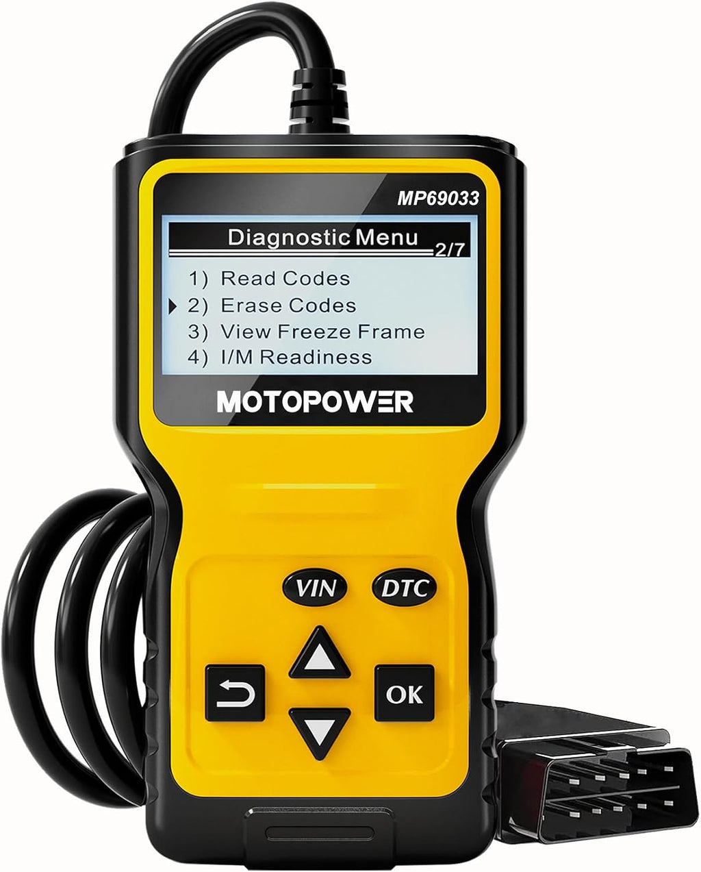 MP69033 Car OBD2 Scanner Code Reader Engine Fault Scanner CAN Diagnostic Scan Tool for All OBD II Protocol Cars Since