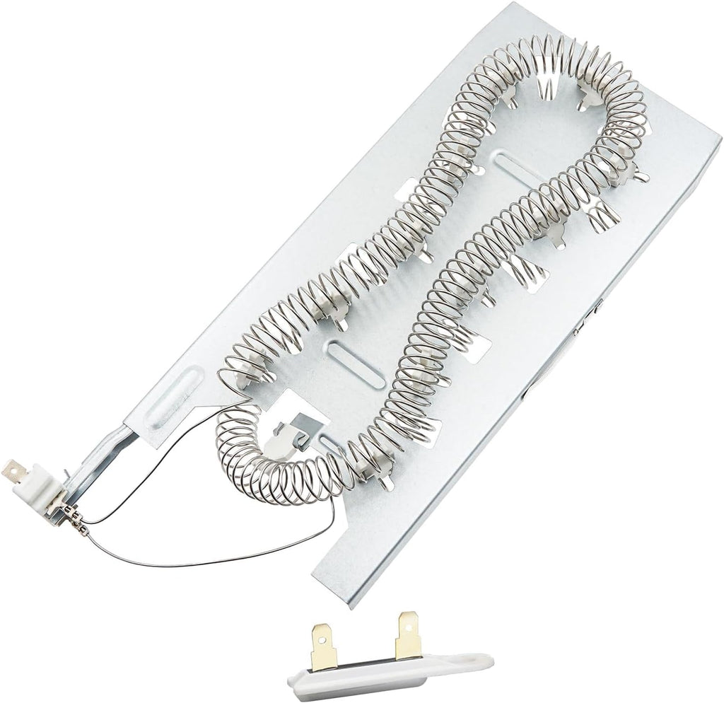 Dryer Heating Element Kit MED7230HW1 MED7230HW2 Replacement Component Compatible with Whirlpool and Maytag Models