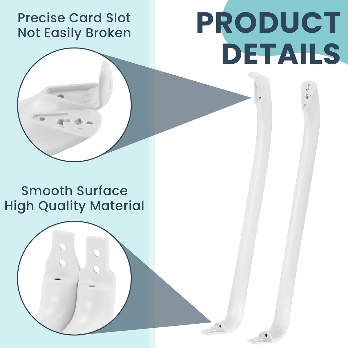 AMI PARTS WR12X22148 Refrigerator Door Handle Set