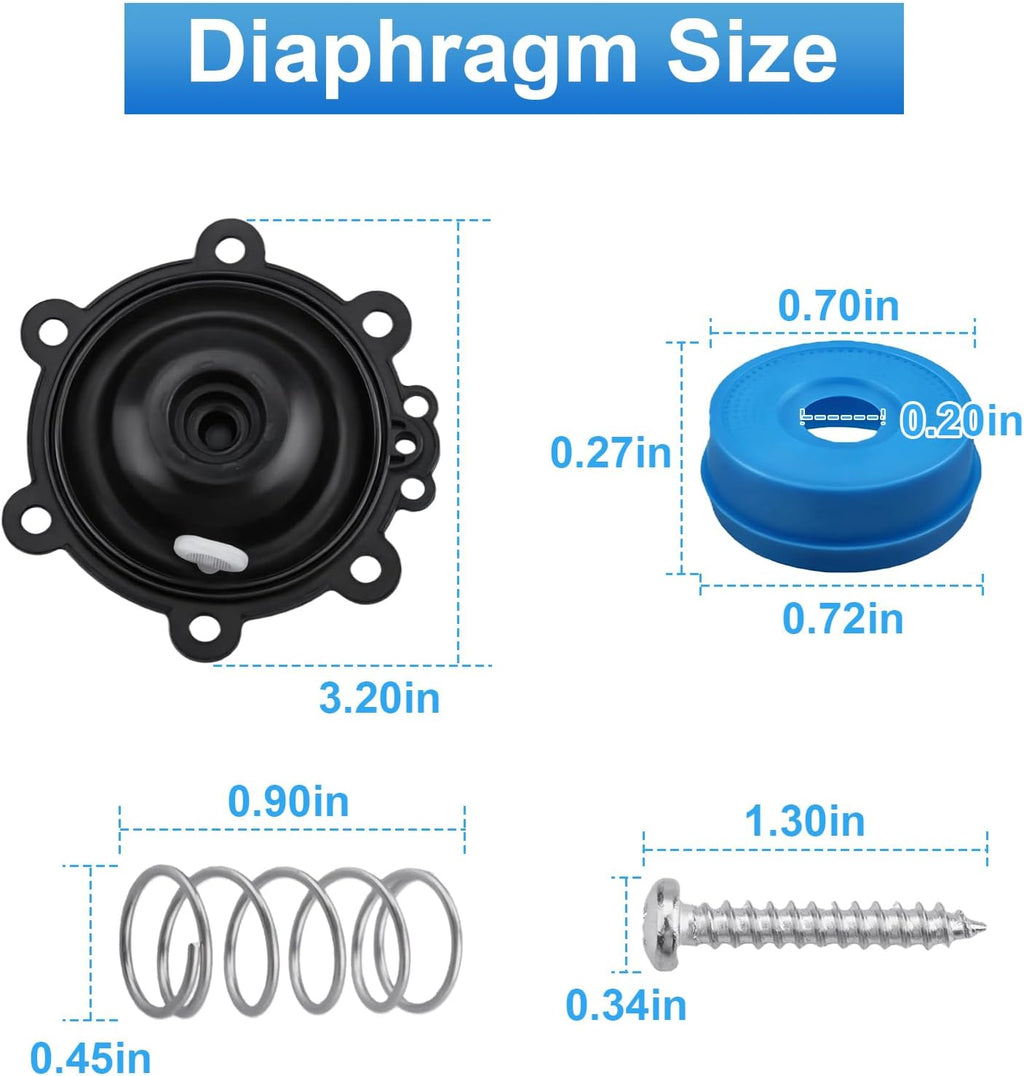 Diaphragm Repair Kit for Rain Bird DRKCP/CPF Valve Diaphragm Replacement