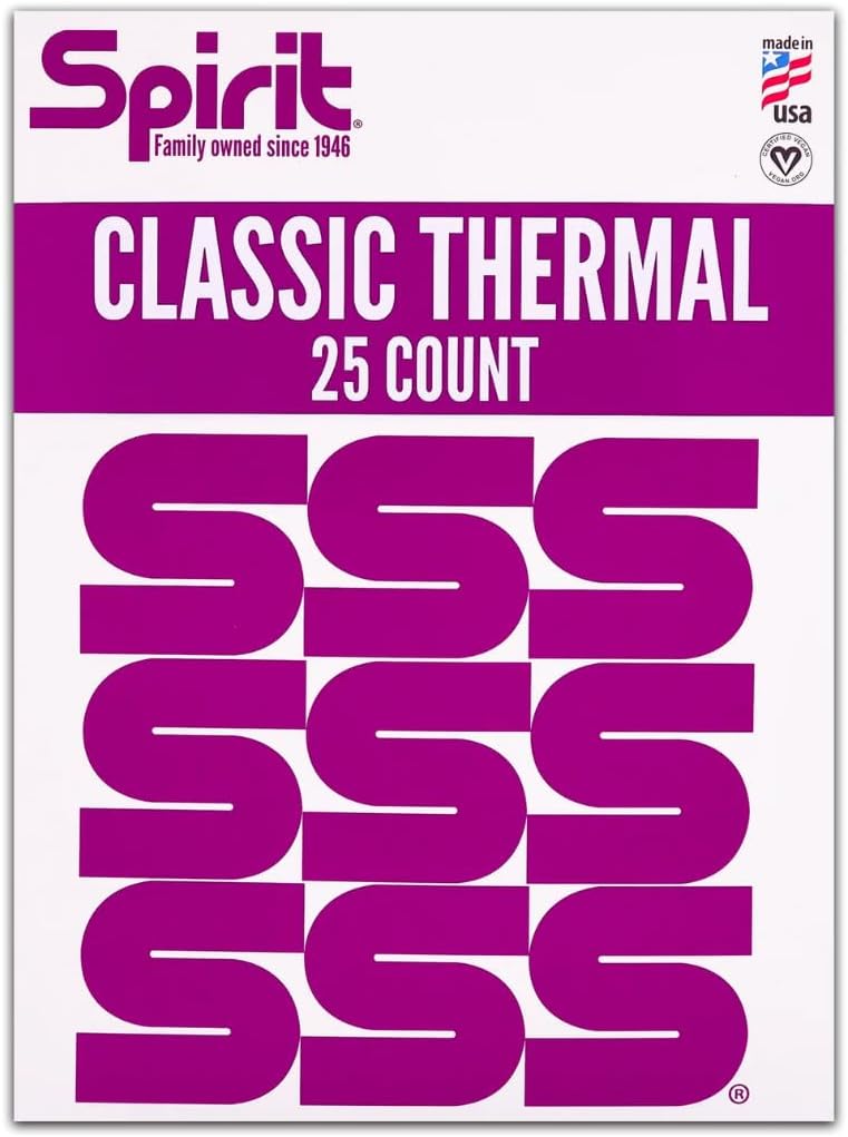 Classic Thermal Tattoo Stencil Transfer Paper, 8.5" x 11" (25 Sheets) Professional Tattoo Stencil Paper, Skin Safe