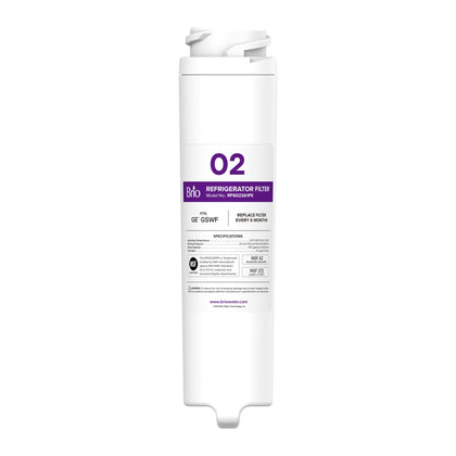 GSWF Refrigerator Water Filter, Compatible with GE GSWF Smart Water 238C2334P001, Kenmore 46-9914, 469914, 9914, NSF