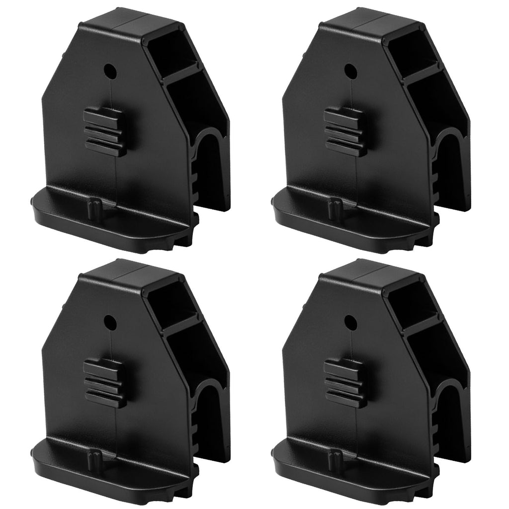 4 Pack W10807828 Range Oven Drawer Glide for Whirl-Pool Stove Models