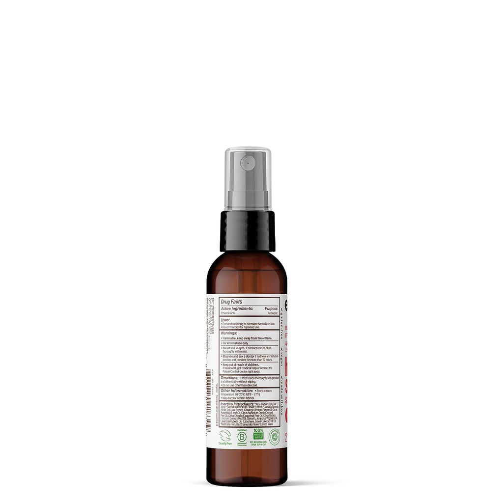 Everyone Hand Sanitizer Spray, Ruby Grapefruit, 2 oz 6-Pack