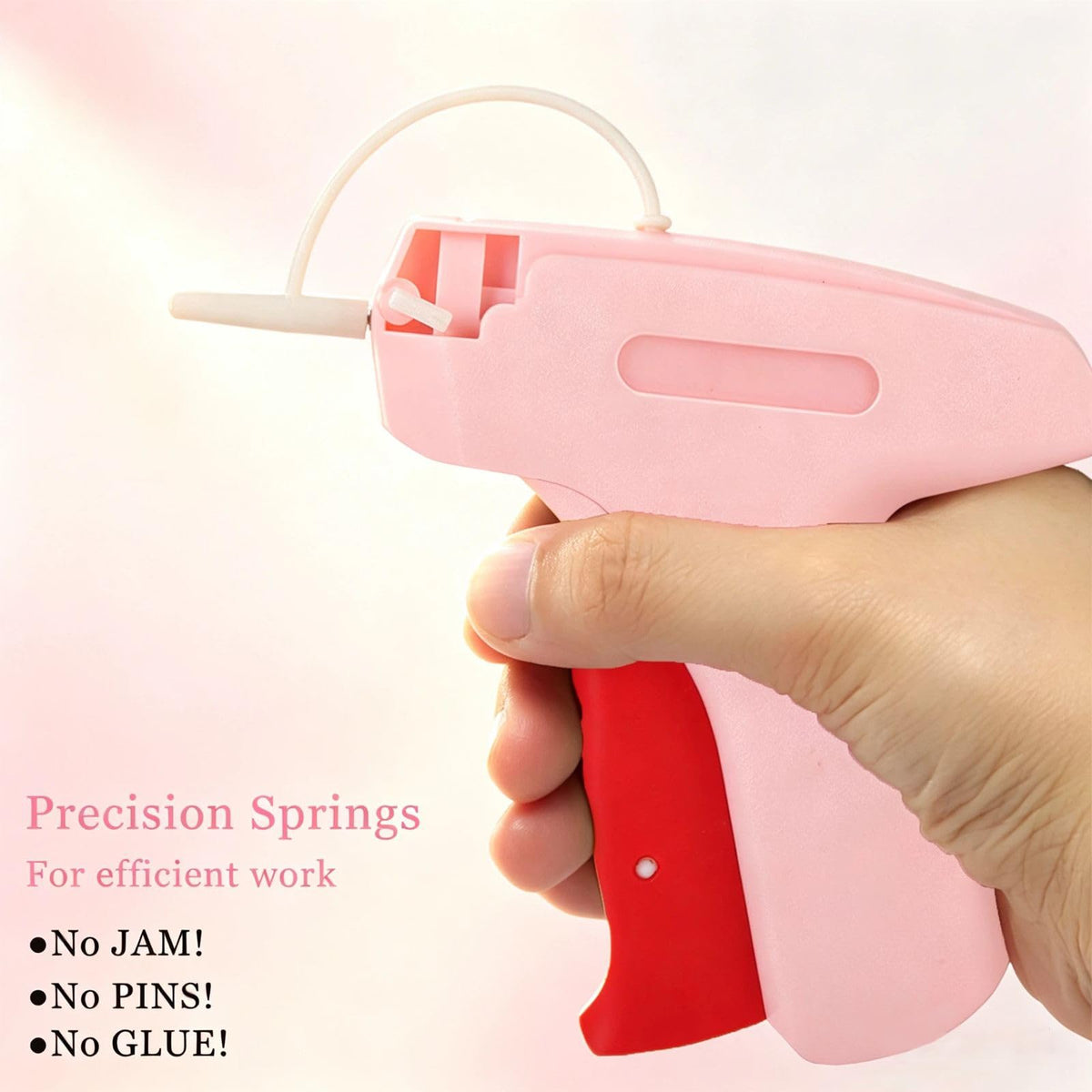 Stitchy Gun for Quick Clothing Fixer,Pink Tagging Gun for Clothes