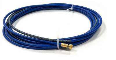 15ft Euro Style MIG Torch Steel Wire Liner .030" - .035" (0.8-1.0mm) | Conduit Replacement for MB15 15AK MB25 25AK