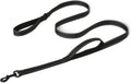 Dog Leash, 6ft with 2 Comfortable Dual Padded Handles for Traffic Control, Highly Reflective Leashes for Large &