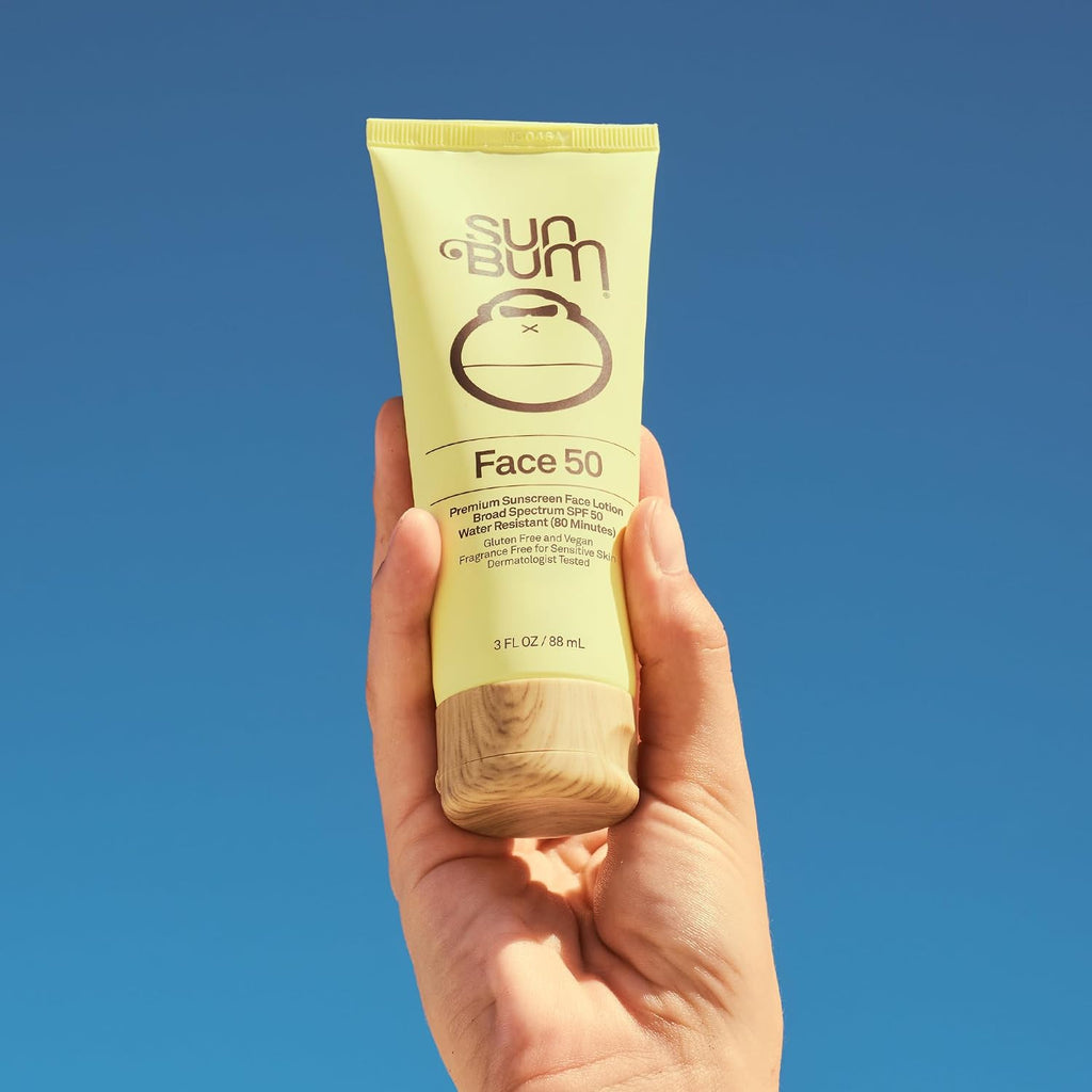 Original SPF 50 Sunscreen Face Lotion - Travel Size - 3 oz | Broad Spectrum Moisturizing Facial Sunscreen with