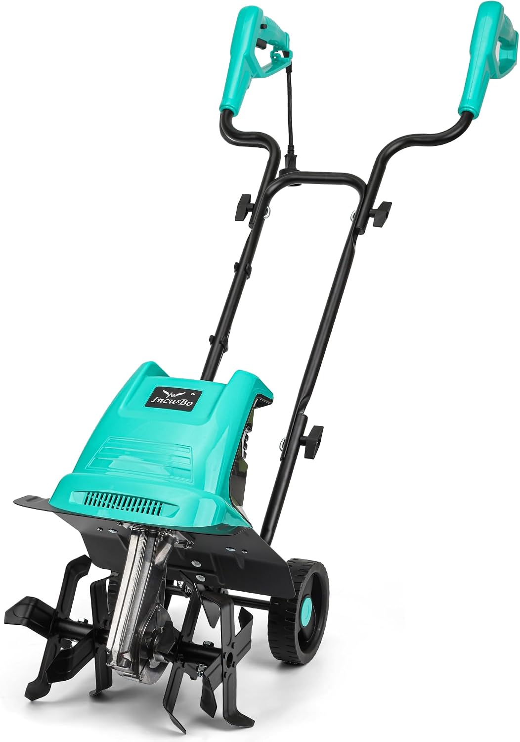 12'' 10.5AMP Corded Electric Garden Roto Tiller Cultivator Powerful | Electric front tine tiller lightweight, Metal