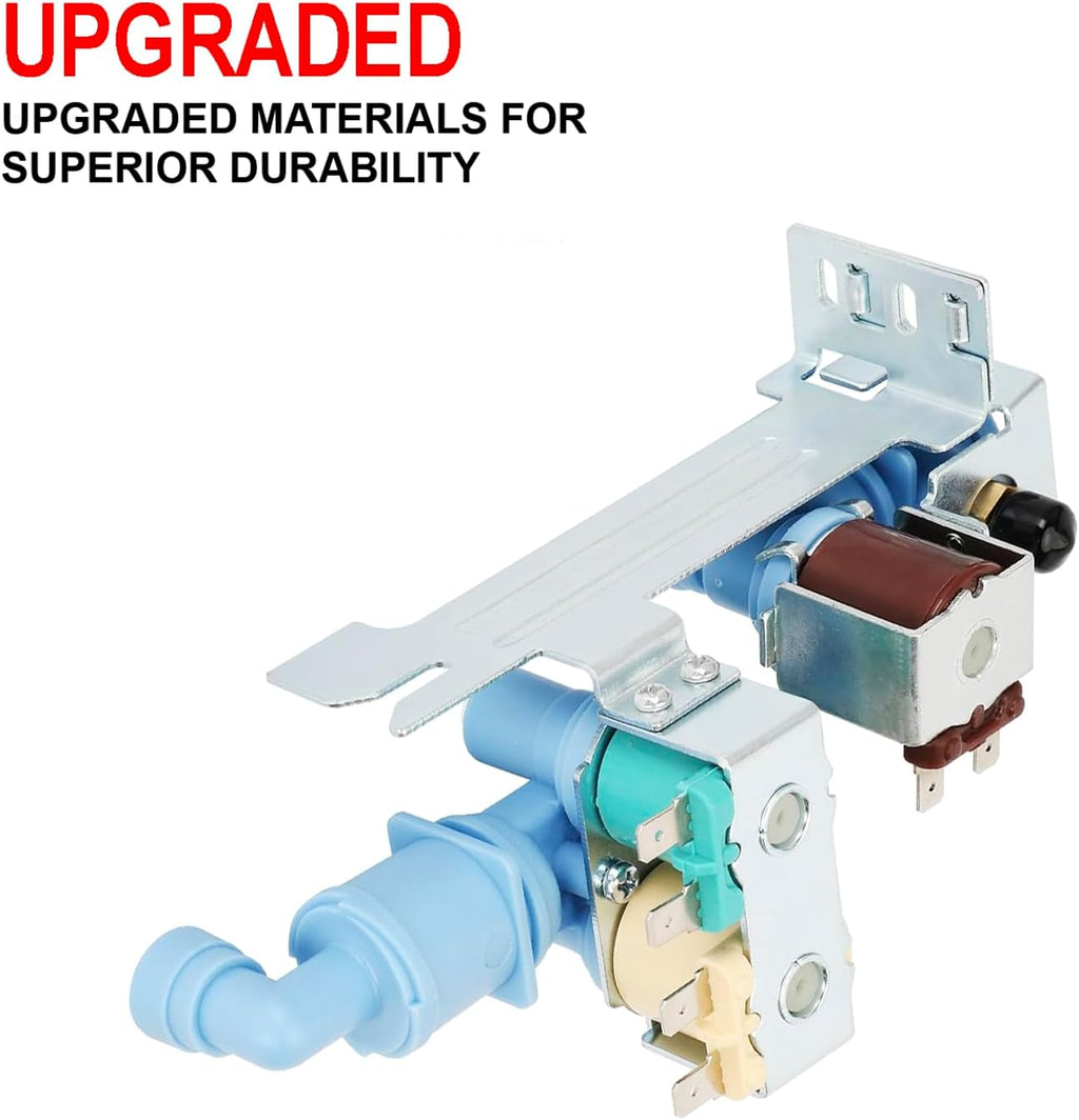 Upgraded Refrigerator Water Inlet Valve Replacement for Electrolux EI23BC60KS4A EI23BC60KS5A EI23BC60KS7A EI23BC60KS8A EI23BC60KS9A EI23BC80KS1 EI23BC80KS2 EI23BC80KS3 EI23BC80KS4A EI23BC80KS5A