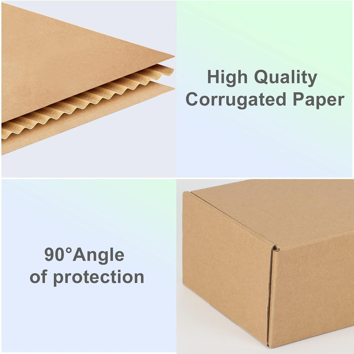 9x6x2 Inches Shipping Boxes Pack of 25, Small Corrugated Cardboard Box for Mailing Packing Literature Mailer