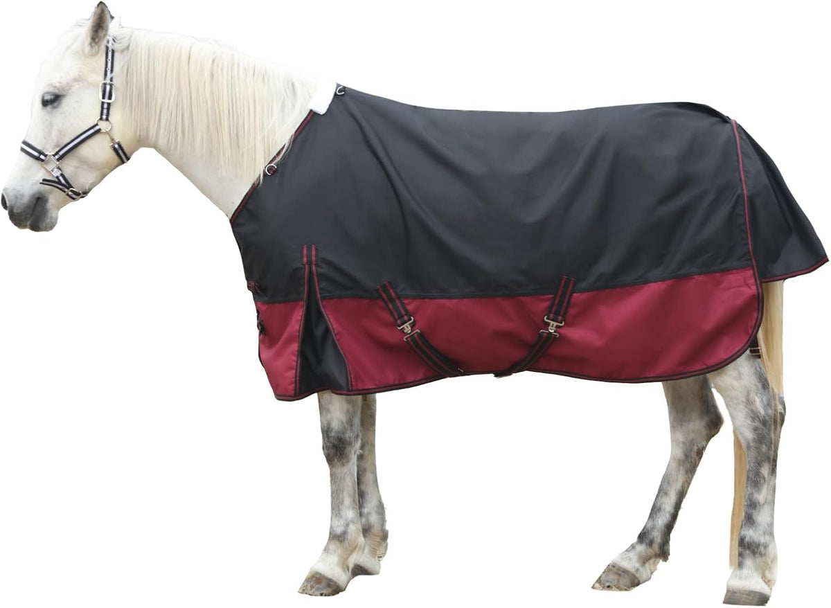 1200D Horse Blanket, 0g No-Fill Waterproof Turnout Rain Sheet