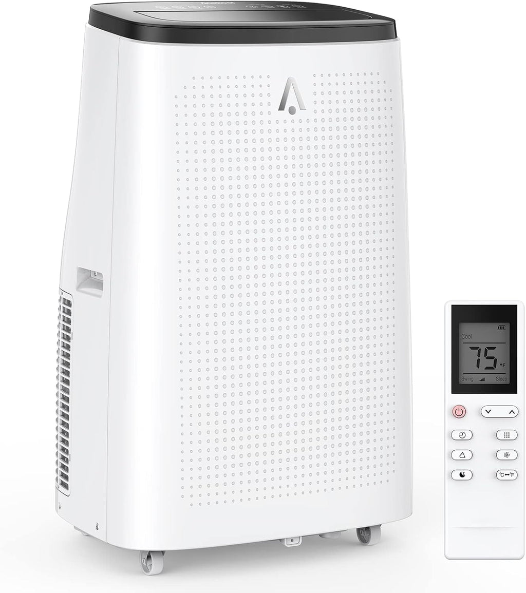 14000 BTU Portable Air Conditioners with Remote Control, 3-in-1 Free Standing Cooling AC Unit with Fan &