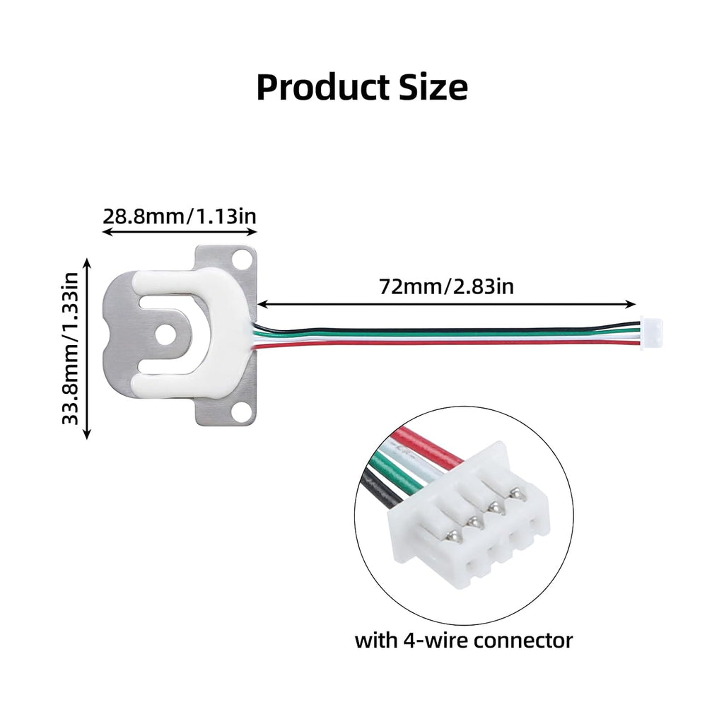 Replacement Heatbed Leveling Sensor for Ender-3: V3 SE Original Auto Bed Leveling Sensor Metal Strain Gauge Part with