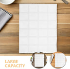 Reusable Ice Packs for Cooler, 10 Sheets, 24 Slots White