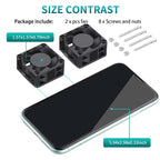 Wathai 40mm x 20mm 3pin Computer Case Fan 12V DC Brushless Cooling Motor