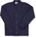 Unisex Youth Control-Pil 4-Button Cardigan (Sizes 8-20) Color: Brown Size: 18-20