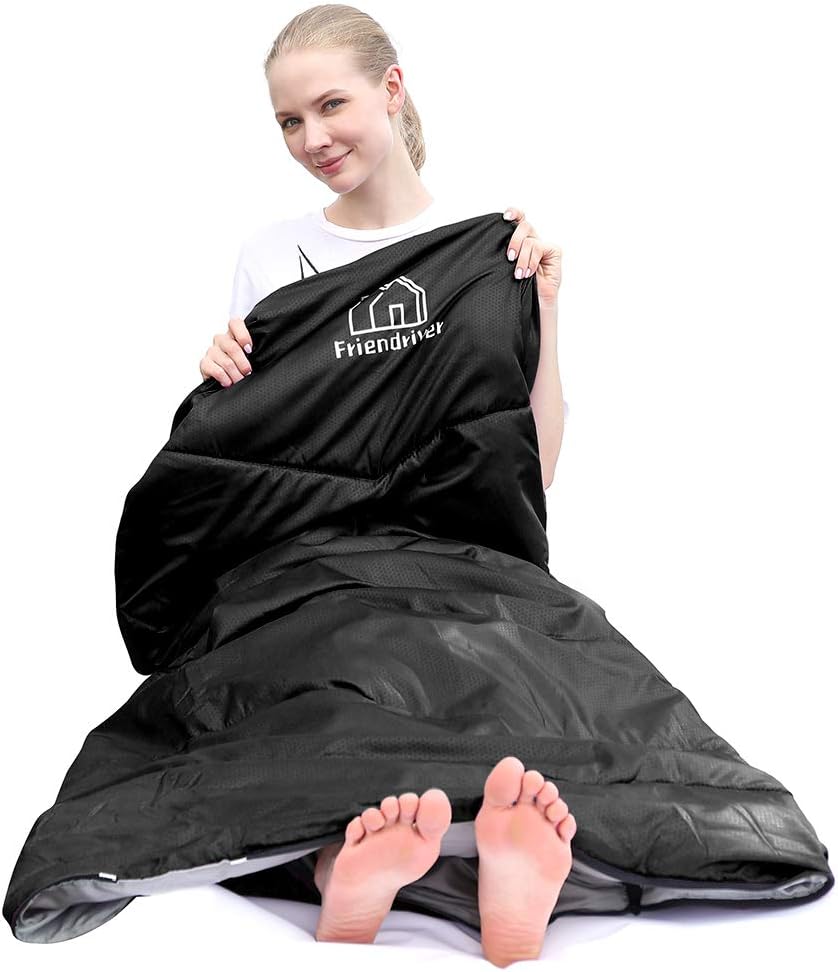 XL Size Upgraded Version of Camping Sleeping Bag 4 Seasons Warm and Cool, Lighter Weight, Adults and Children Can Use