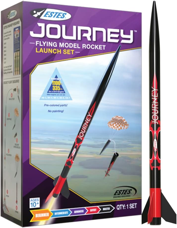 001441 Journey Model Rocket Launch Set