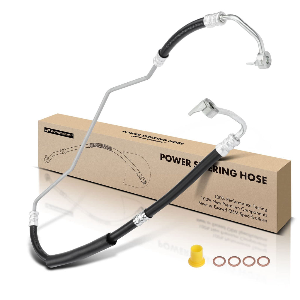 A-Premium Power Steering Pressure Hose Assembly Compatible with Mazda