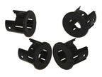 Bundle Rear Bumper Sensor Inner Outer Bezel Retainer Texture 4pcs For Dodge Ram 1500 2009-2018 / Ram 2500 3500 2010-2018