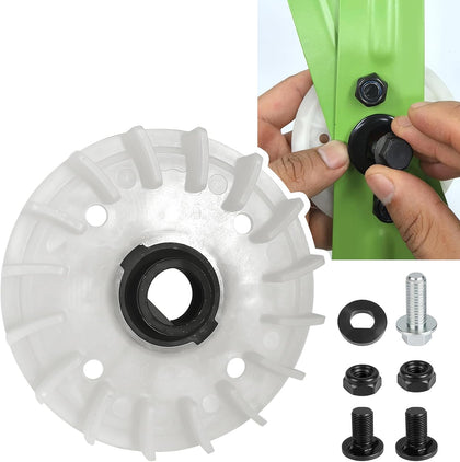 Lawn Mower Blade Installation Hardware Kit for E-GO POWER+ 21" Dual-Blade Mowers – Complete Replacement Set with Fan