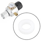 ECSiNG 10 Pack Nylon Regulator Washers 18mm OD 10mm ID 5mm Thick White Compatible with CO2 Regulators
