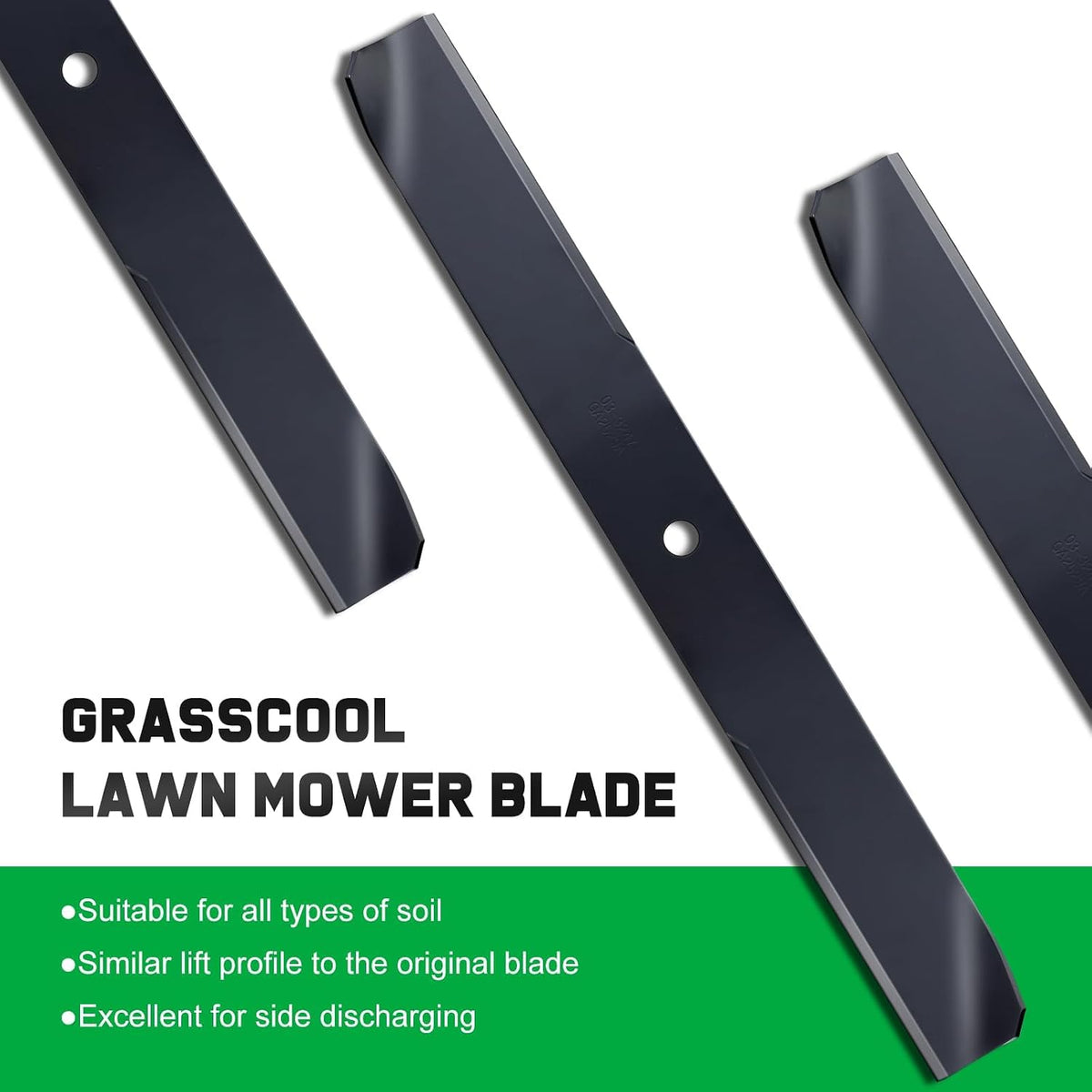 42 inch Deck Time Cutter Zero Turn Toro Mower Blades Replacement | Fits OEM 110-6568-03 106-8744-03,Timecutter SS4235