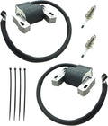 2 Sets of 592846 Ignition Coil Module Compatible with BS Intek V-Twin 18-22HP Lawn Mowers Engine