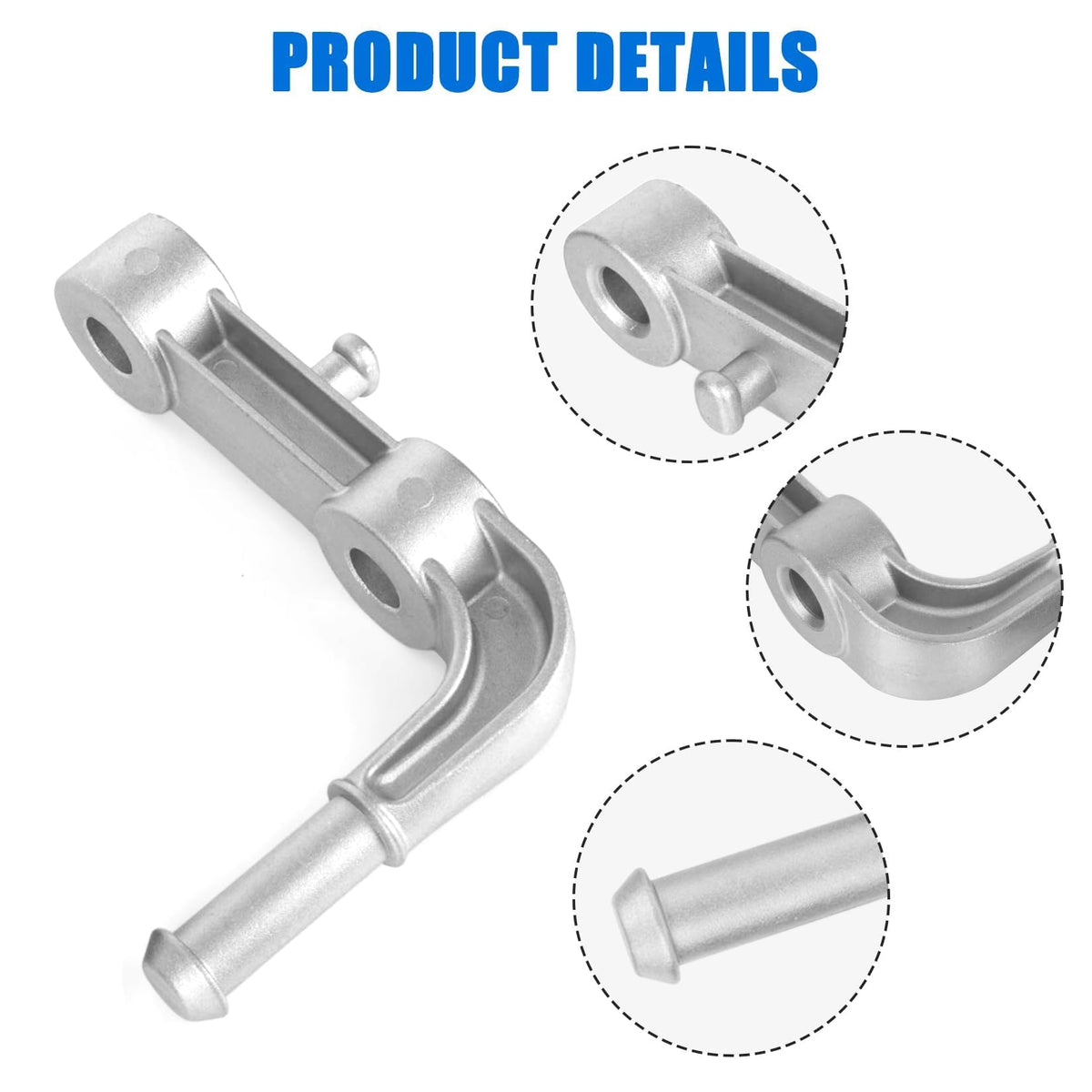 Left Exhaust Bracket Driver Side with Hanger Rubber for 2019-2025 Ram 1500