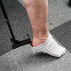 Sock Aid Device for Seniors, Adjustable Sock Helper with Built-in Shoe Horn, Travel-Friendly