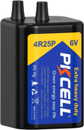 6 Volt Lantern Battery 6V 4R25 Battery with Spring Terminals 1 Pack
