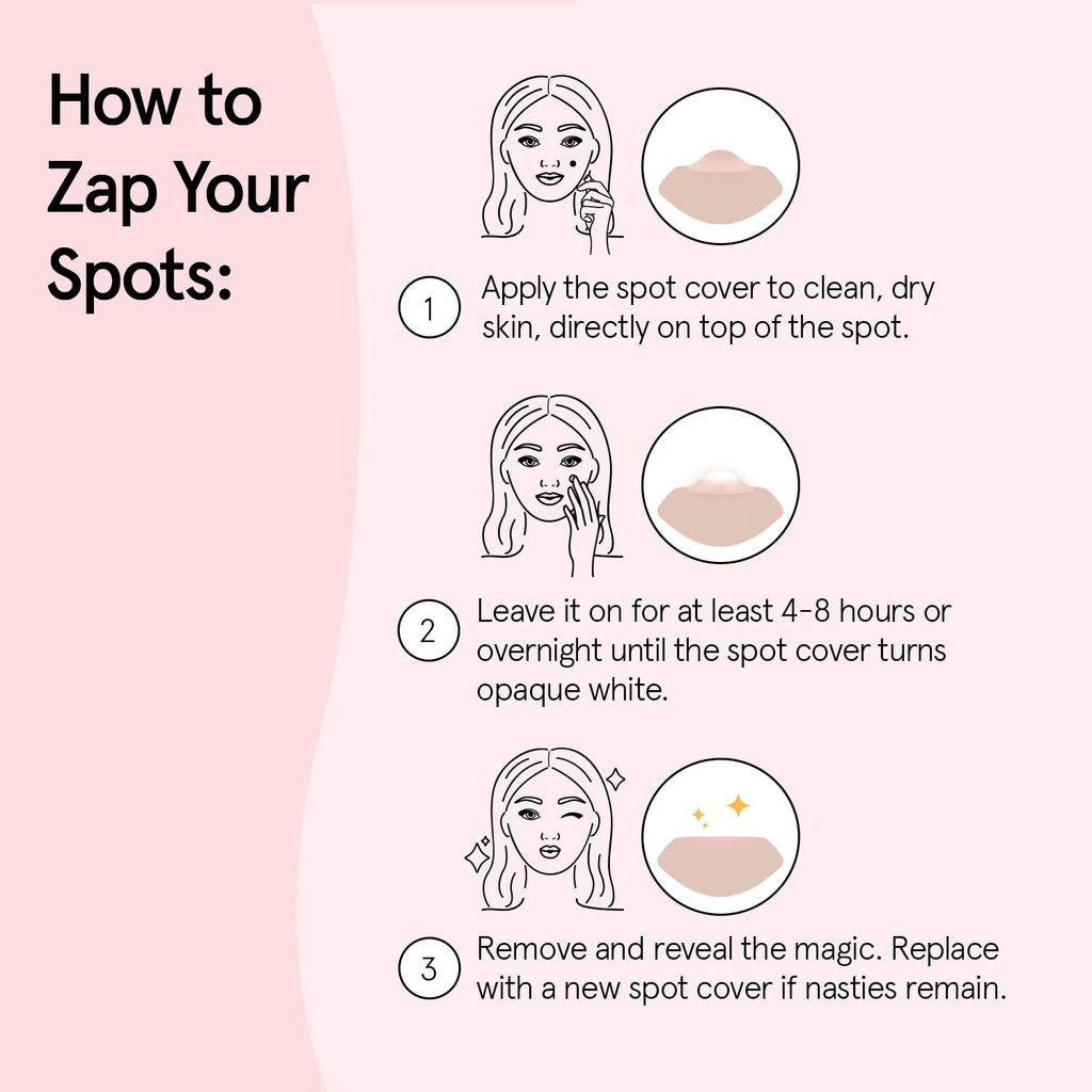 Award Winning Pore Strip - Pimple Patches for Face | Hydrocolloid Acne Patches - Absorbs Zits, Reduces Redness - Cute
