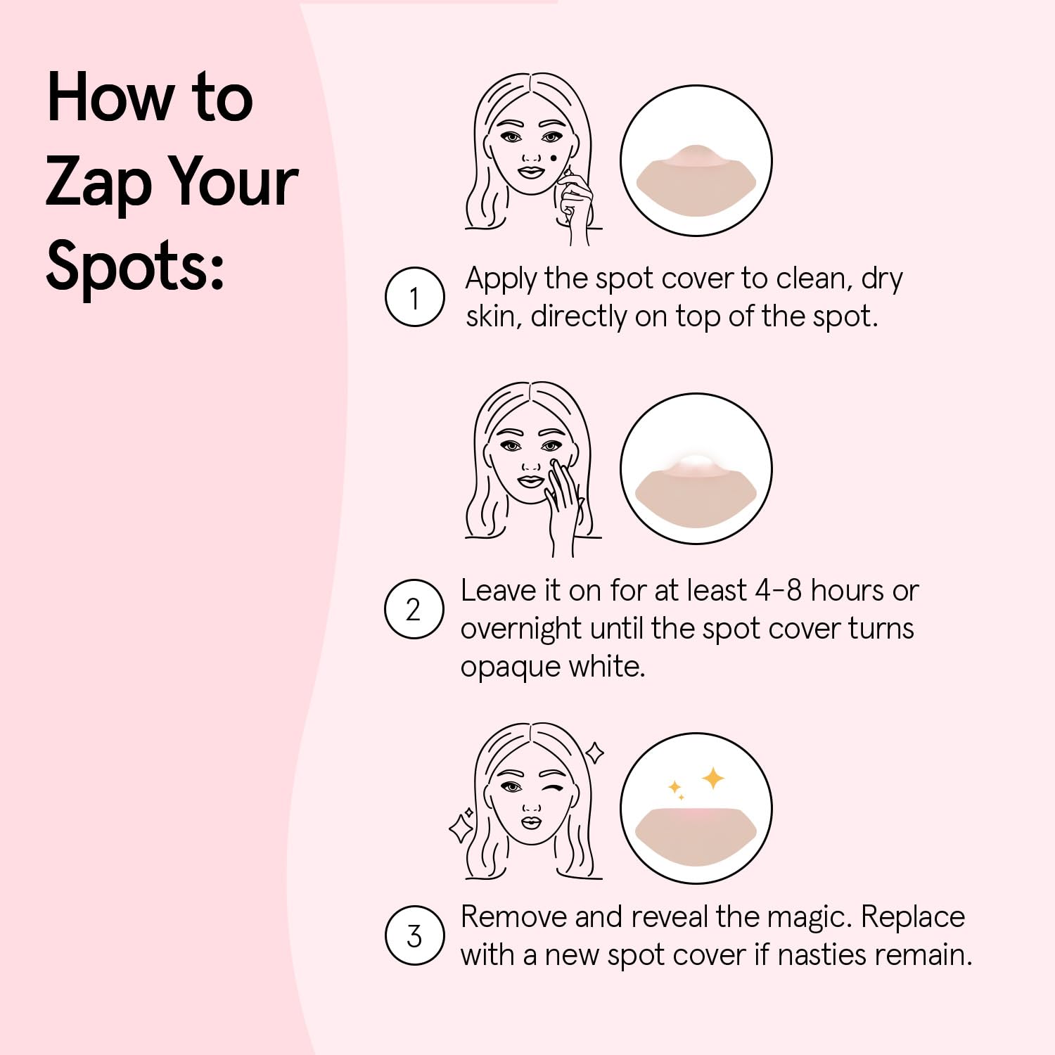Award Winning Pore Strip - Pimple Patches for Face | Hydrocolloid Acne Patches - Absorbs Zits, Reduces Redness - Cute