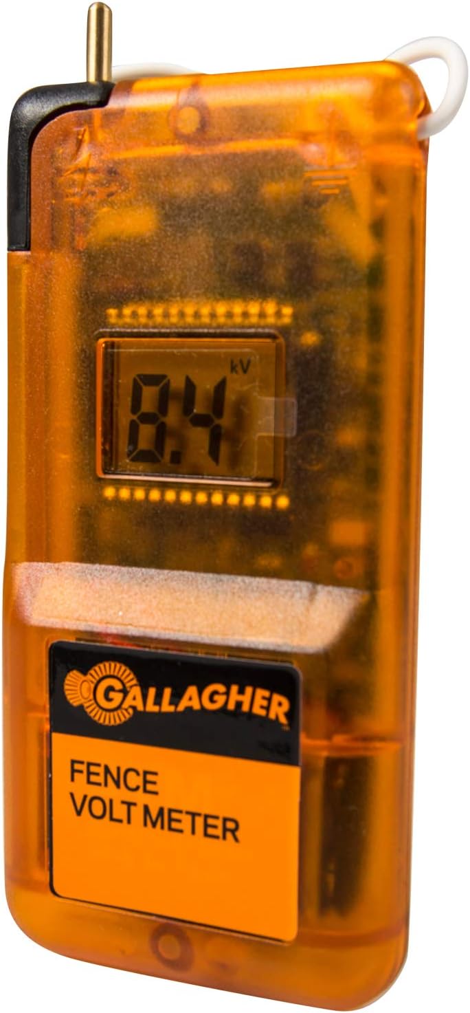Digital Volt Meter | Electric Fence Voltage Reader to Test, Trace & Diagnose Shorts and Faults |Auto Turn-On