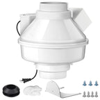 4 Inch Dryer Booster Fan with Pressure Switch for Auto-Activation 167 CFM