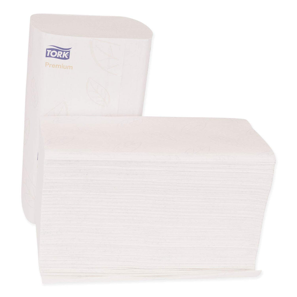 MB578 Xpress Premium Soft Multifold 3-Panel 2-Ply Hand Towel, White, 16 pack