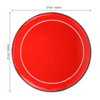Inch Red Drum Head Double Ply Oil Coated 254mm Shell Replacement