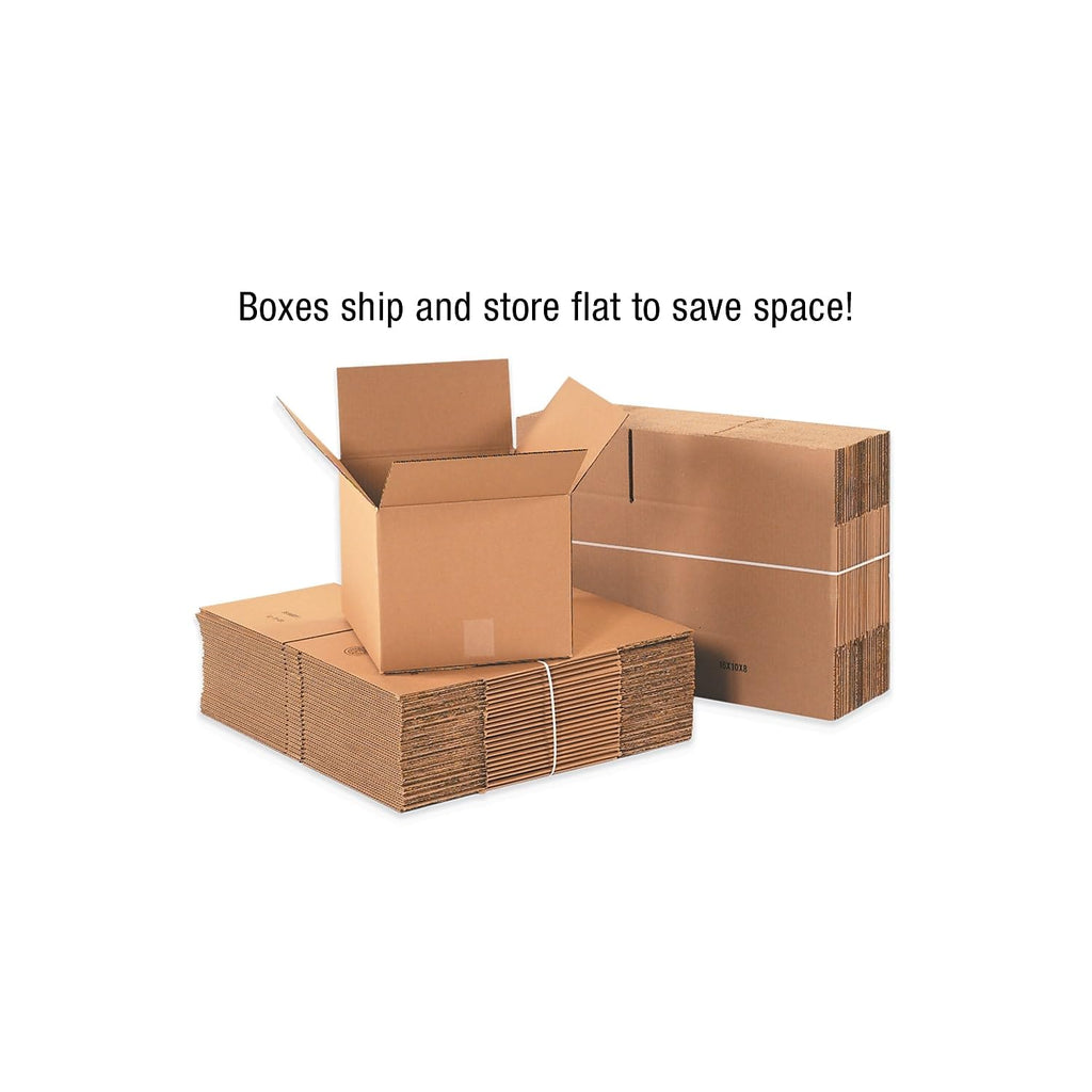 Aviditi Shipping Boxes Multi-Depth 16"L x 12"W x 10"H, 25-Pack | Corrugated Cardboard Box for Packing, Moving and