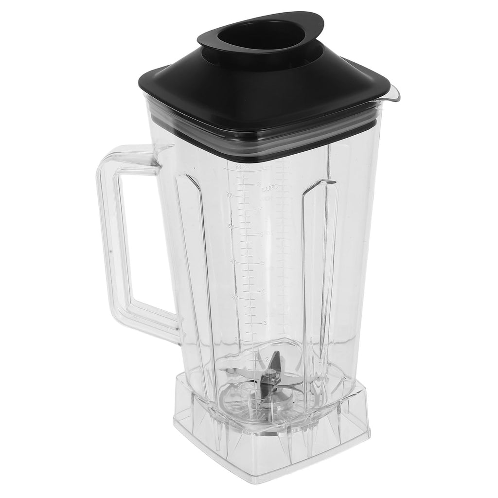 VILLCASE Commercial 2l Plastic Blender Jar Replacement, Mixing Cup Smoothie Pitcher Container for Countertop Juicer Blender Accessories