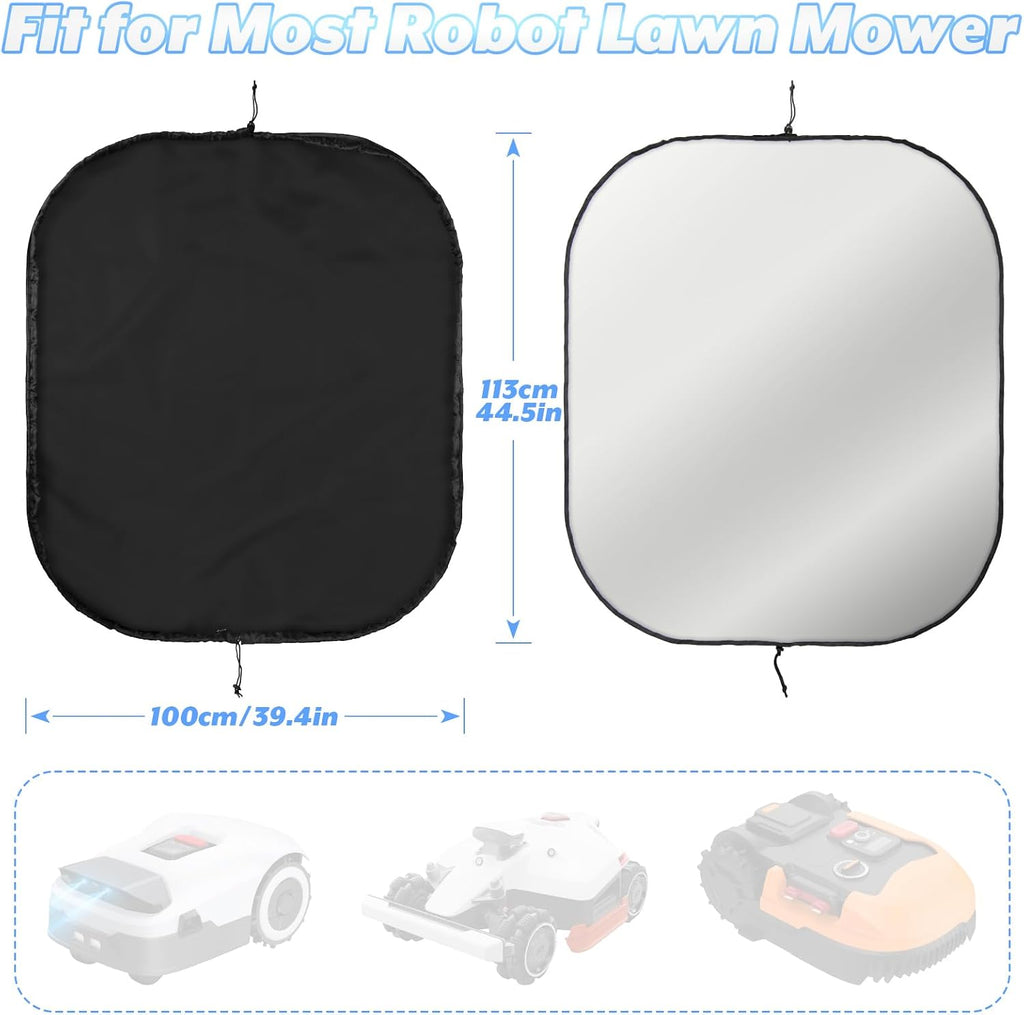 Robot Lawn Mower Cover Wire Free Automatic Robotic Lawnmower Waterproof Protective Cover UV Protection Cover with