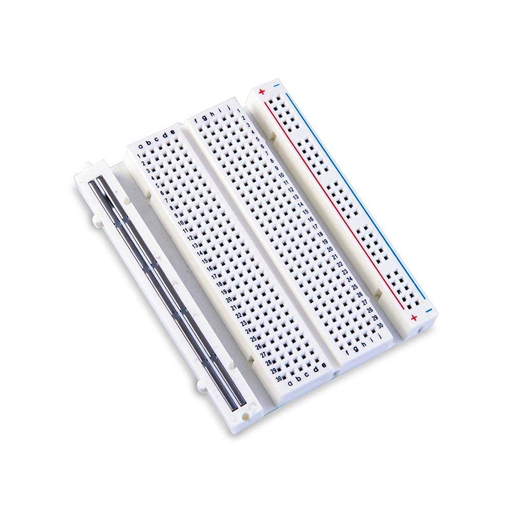 MCIGICM Breadboards, 2Pcs 830 Point & 2Pcs 400 Point Solderless Bread Board
