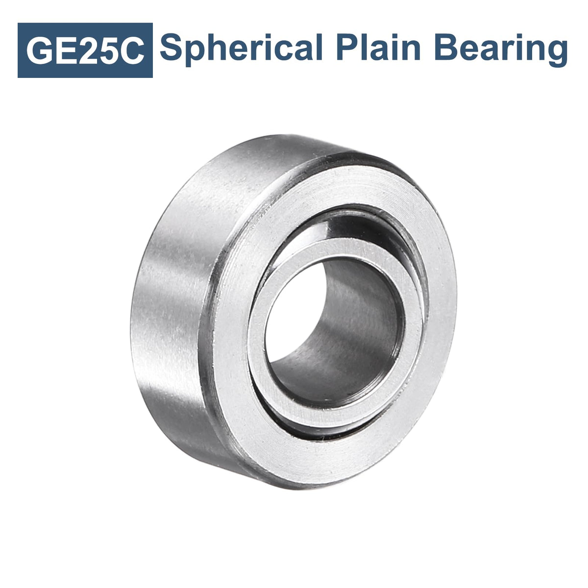 uxcell COM5T Spherical Plain Bearings 5/16x3/4x3/8 Chrome Steel